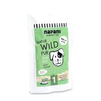 Nassfutter für Hunde, Wild pur, 150g