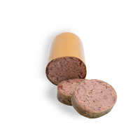 Nassfutter für Hunde, Huhn pur im Kunstdarm